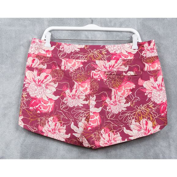 CALIA Floral Drawstring Board Shorts Quick Dry Athleisure Pink Womens Sz L - Picture 3 of 6